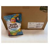 64 Lays Kettle Salt & Vinegar Chips