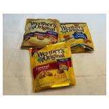 3 Varieties of Werthers Sugar Free Treats