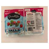 6x 5.6oz Crunchy Chocolate Balls-Darrella Lea Milk Chocolate