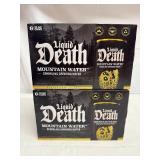 2x 6pk Liquid Death Water-Sparkling Mountain Water