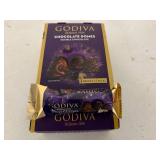 SSS. 12x Godiva Chocolate Domes Double Chocolate