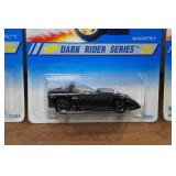 *4* Hot Wheels Dark Rider Series - Splittin Image II, Twin Mill II, Silhouette II, Rigor-Motor