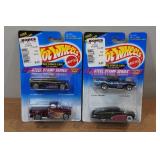 *2* Hot Wheels Steel Stamp Series - Zender Fact 4/