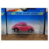 *4* Hot Wheels Pearl Driver Series - Pearl Passion, VW Bug, Talbot Lago, Jaguar XJ220