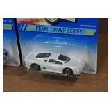 *4* Hot Wheels Pearl Driver Series - Pearl Passion, VW Bug, Talbot Lago, Jaguar XJ220
