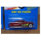 *3* Hot Wheels - Purple Passion, Mean Green Passion, Ruby Red Passion