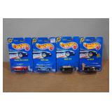 *4* Hot Wheels - Mazda MX-5 Miata, BMW 850i, BMW 323, GT Racer