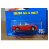 *4* Hot Wheels - Mazda MX-5 Miata, BMW 850i, BMW 323, GT Racer