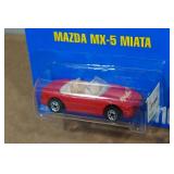 *4* Hot Wheels - Mazda MX-5 Miata, BMW 850i, BMW 323, GT Racer