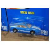 *4* Hot Wheels - Mazda MX-5 Miata, BMW 850i, BMW 323, GT Racer