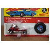 *2* Hot Wheels 25th Anniversary with Matching Button - Red Baron, Paddy Wagon