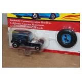 *2* Hot Wheels 25th Anniversary with Matching Button - Red Baron, Paddy Wagon