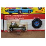 *2* Hot Wheels 25th Anniversary with Matching Button - Red Baron, Paddy Wagon