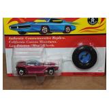 *2* Hot Wheels 25th Anniversary with Matching Button - Beatnik Bandit, Red Baron
