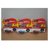*3* Hot Wheels 25th Anniversary with Matching Button - Silhouette