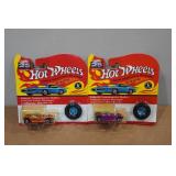 *2* Hot Wheels 25th Anniversary with Matching Button - Beatnik Bandit