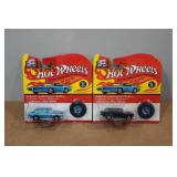 *2* Hot Wheels 25th Anniversary with Matching Button - Classic Nomad