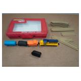 Vintage Hot Wheels Take-Along-Train Set