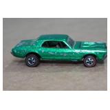 Original Hot Wheels Redline Custom Cougar - Green