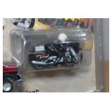 Vintage Tyco Harley Davidson Motorcycle & Semi HO Scale Slot Cars
