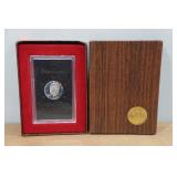 1973 Eisenhower Silver Proof Dollar Coin