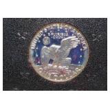 1973 Eisenhower Silver Proof Dollar Coin