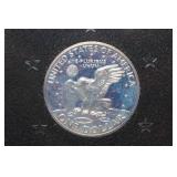 1972 Eisenhower Silver Proof Dollar Coin