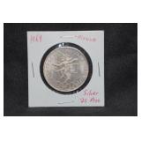 1968 Silver 25 Peso Coin