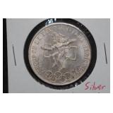 1968 Silver 25 Peso Coin