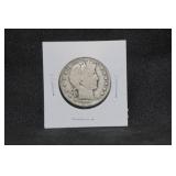 1904 Barber Silver Half Dollar Coin