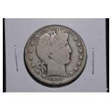 1904 Barber Silver Half Dollar Coin