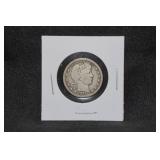 1916 Barber Silver Quarter Coin