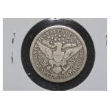1916 Barber Silver Quarter Coin