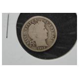 *3* Barber Silver Dimes - 1913, 1908-D, 1899