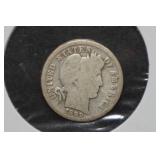 *3* Barber Silver Dimes - 1913, 1908-D, 1899