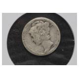 *4* Silver Mercury Dimes - 1919, 1917