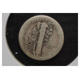 *4* Silver Mercury Dimes - 1919, 1917