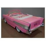 Vintage Barbie Chevy Bel Air Convertible Toy Car