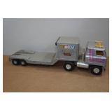 Vintage Ertl Car Hauler Semi Truck and Trailer