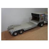 Vintage Ertl Car Hauler Semi Truck and Trailer