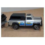 Vintage Tonka Pickup Truck, Trailer, and Jeep Set