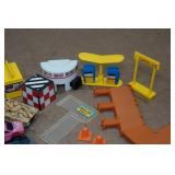 Assorted Micro Machines and Playset Parts