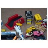 Assorted Micro Machines and Playset Parts