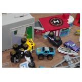 Assorted Micro Machines and Playset Parts