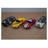 *4* Scalextric Slot Cars