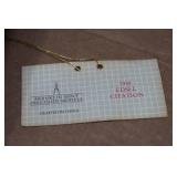 Franklin Mint 1958 Edsel Citation and Ertl Chevy Chevelle Die Cast Cars