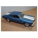 Franklin Mint 1958 Edsel Citation and Ertl Chevy Chevelle Die Cast Cars