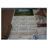 Vintage Train Calendars