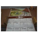 Vintage Train Calendars