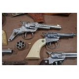 Assorted Vintage Toy Guns and Parts